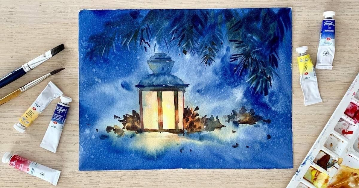 Watercolor materials
